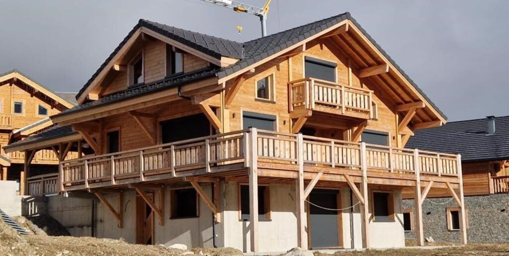 Appartement Lumineux Neuf Dans Bas De Chalet Le Douglas La Joue du Loup Ngoại thất bức ảnh