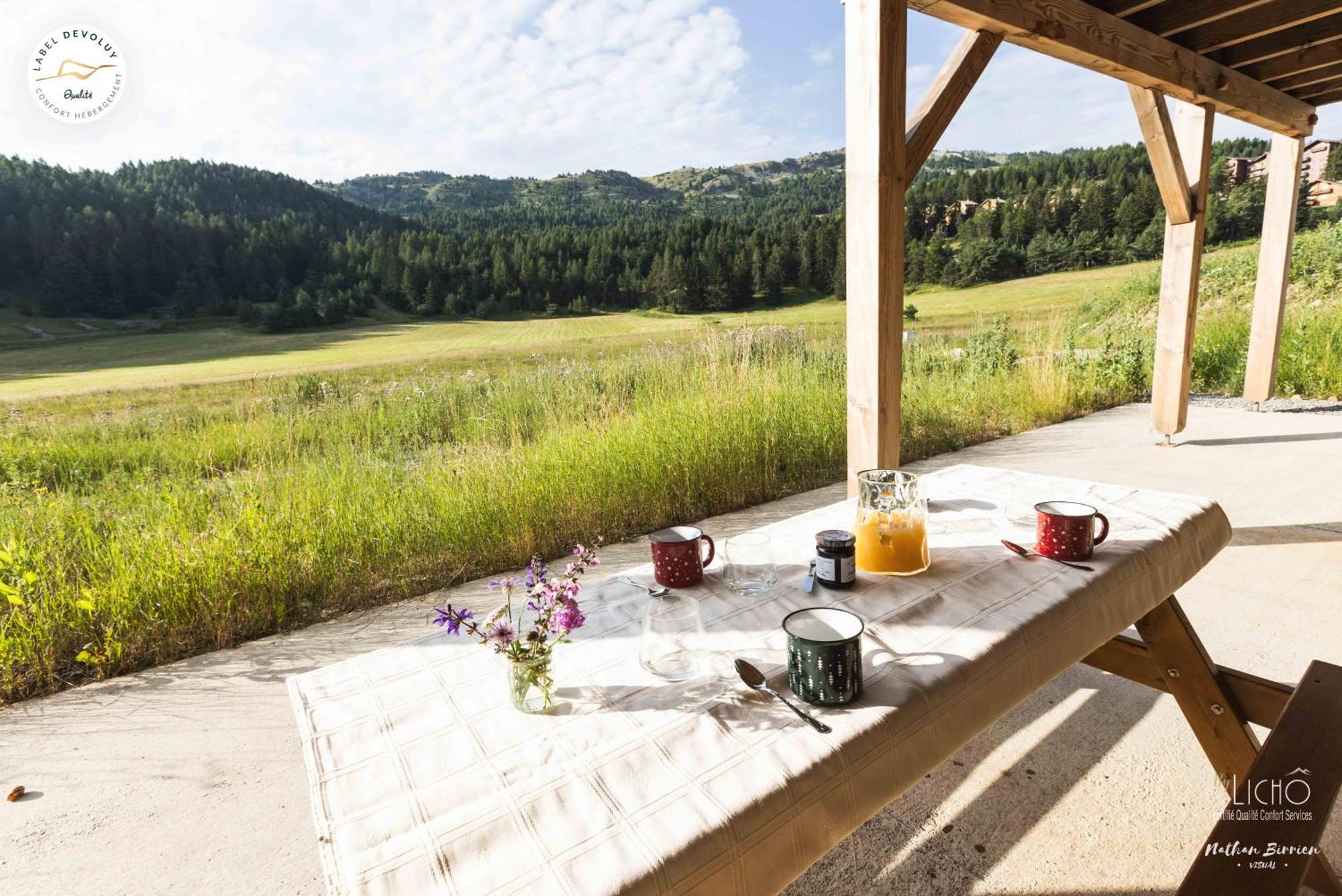 Appartement Lumineux Neuf Dans Bas De Chalet Le Douglas La Joue du Loup Ngoại thất bức ảnh