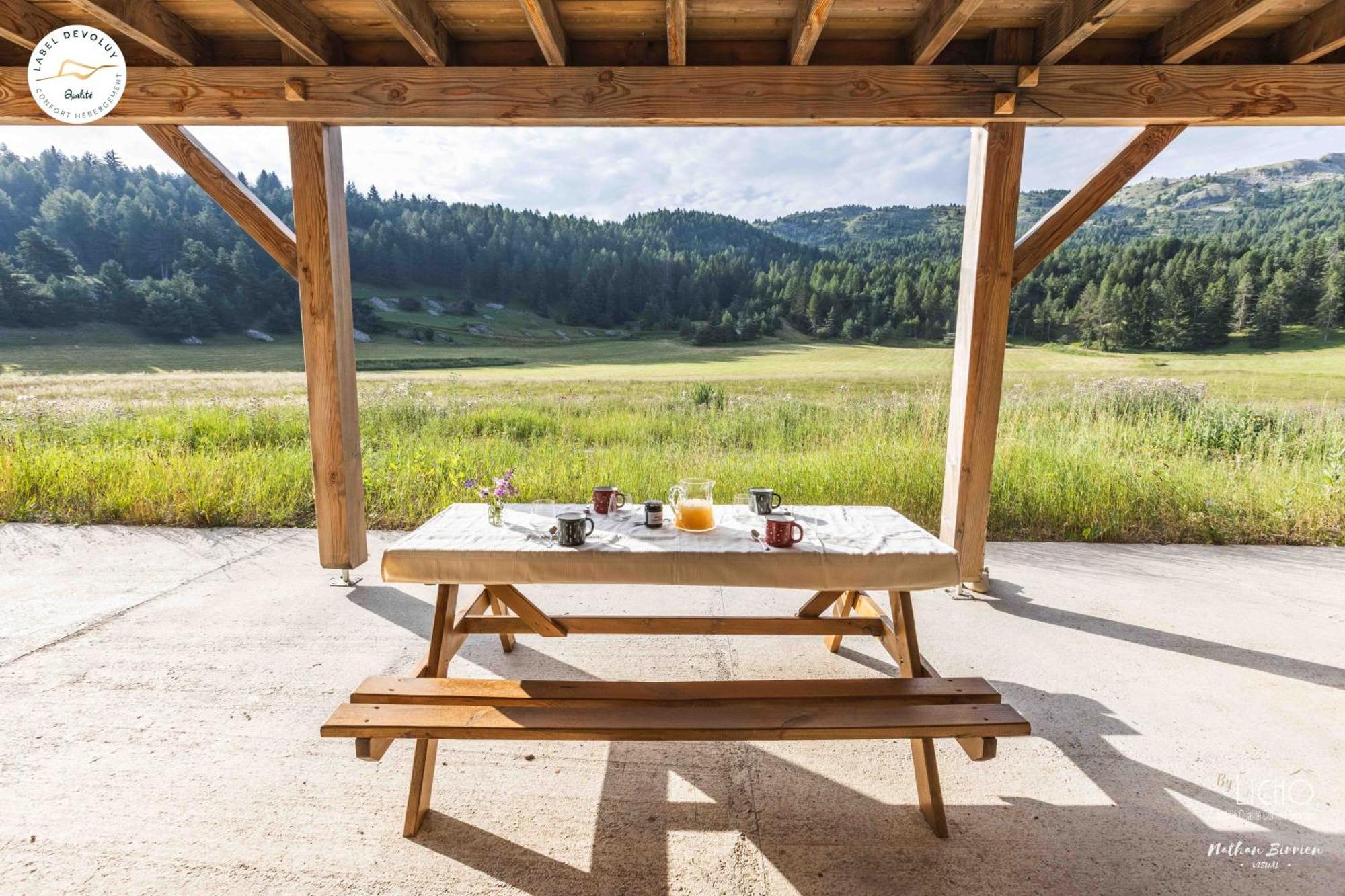 Appartement Lumineux Neuf Dans Bas De Chalet Le Douglas La Joue du Loup Ngoại thất bức ảnh